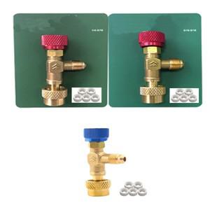 R410a R22 냉동 도구 에어컨 안전 밸브 어댑터 1/4 