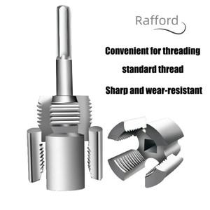 라포드 PPR 파이프 나사 가공 도구 12인치 및 34인치 DN15DN20 내부 외부 탭 절단기 연장 포함