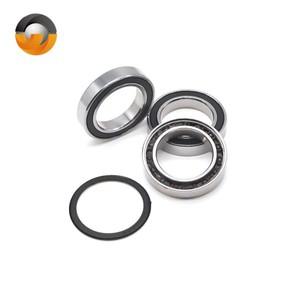 1PCS S6803RS CB 스테인리스 스틸 하이브리드 세라믹 베어링 17x26x5 mm ABEC-9 자전거 허브 앞뒤 휠 17 26