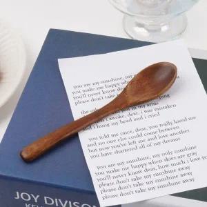 요거트 우드스푼 1P 시리얼 빙수 디저트 나무 숟가락 (WC58FFF)