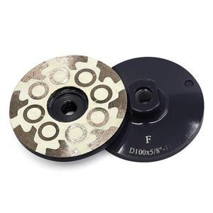 4인치 다이아몬드 컵 휠 레진 연삭 미세 그릿, 5/8