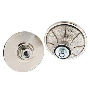 화강암 대리석 석재용 다이아몬드 프로파일 연삭 휠 진공 브레이징 핸드 M14 & 5/8-11