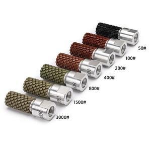 다이아몬드 연마 휠 드럼 습식 디스크, 스톤 대리석 화강암 아크 모양 라인 7 개