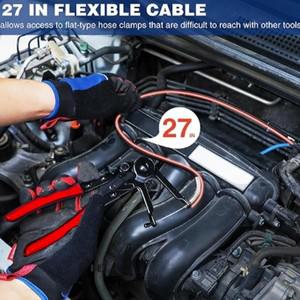 호스 플라이어 자동차 수도관 클램핑 도구 2FT 와이어 용수스틸 클램프 라디에이터