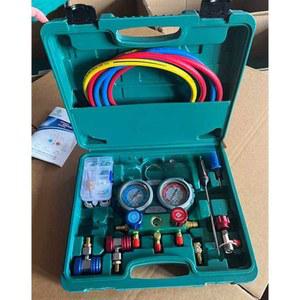 자동차 냉매가스 충전 도구 쿨러 비실리콘 R134a차량호환 매니폴드 가스 에어컨 불소