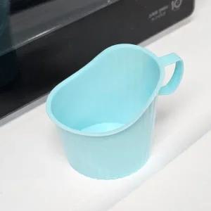 종이컵 손잡이 커피 컵받침 책상컵 홀더 블루