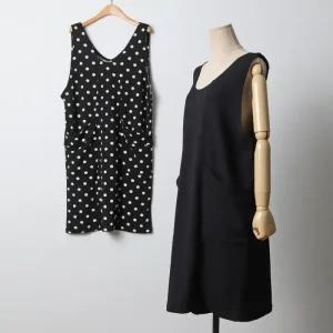 빅사이즈 512 양브이레이어드원피스 DMNJ348