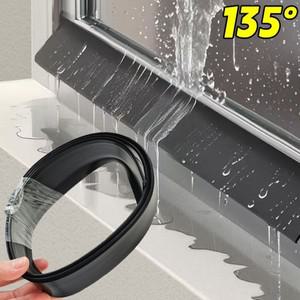 100300cm 슬라이딩 창문 물막이 바 알루미늄 합금 도어 게이트 홈 가든 하드웨어 물 비막이 씰링 스트립