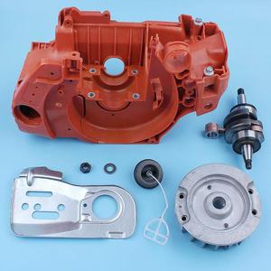 Husqvarna 450 e/Rancher 전기 톱 교체 예비 부품 용 크랭크 케이스 샤프트 플라이휠 정밀 검사 수리 키트