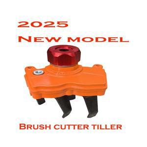 MK2 회전 호우 톱니 날 브러쉬 커터, 고추 재배, 범용 헤드 원예 도구, 경운기 토양 브레이커