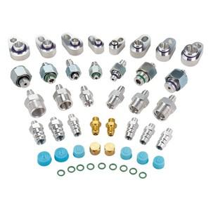 에어컨 냉매 누출 감지기  밸브 커넥터 도구 자동차 트럭 트랙터 차량 R134a R12 가스용