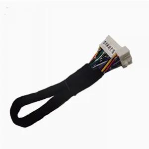 자동차 DSP 차량용 앰프 무손실 남성 및 여성 연장 케이블 20p 핀 확장 순수 구리 연결 플러그인