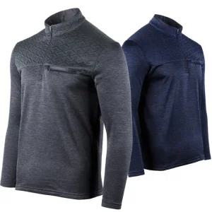 피크나인 히트 퀼팅 기모 티셔츠 겨울 남성 방한 등산 남성 작업