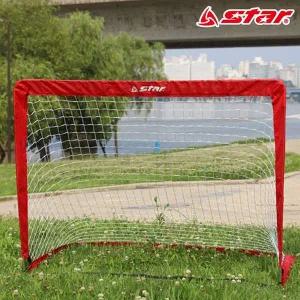 [골드스마일]SB975 직사각 골대 120X90 레드 팝업