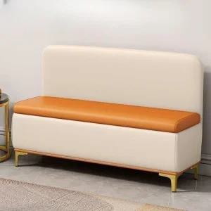 수납 소파 등받이 벤치 벤치형 가죽 수납소파 대기 패브릭