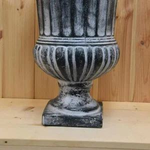 [골드스마일]모던레시피 엔틱 콤포트형 시멘트화분 GRAY DOT