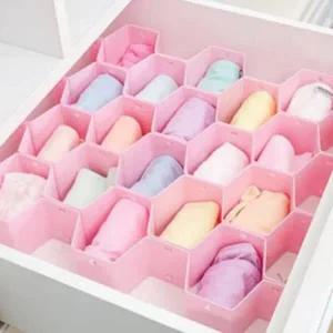 [골드스마일]양말 수납 정리함 벌집형 소품 정리 박스 칸막이 속옷