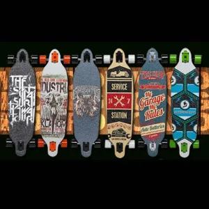 단풍나무7겹 우드롱보드/스케이트보드/크루저보드