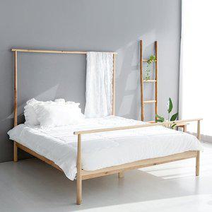 원목 침대프레임 킹침대 침실인테리어