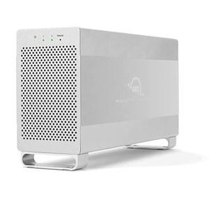 듀얼 3.5인치 HDD용 USB 3.2가 포함된 OWC 머큐리 엘리트 프로 2 베이 RAID 인클로저, MAC 및 PC용 외장 하드 드라이브 인클로저
