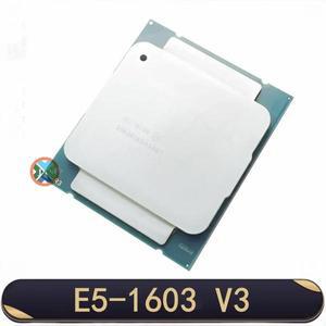 제온 E5-1603V3 CPU 쿼드 코어 10MB 140W E5-1603 V3 E5 1603 LGA2011-3 1603V3 프로세서 2.8GHz