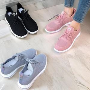 여자 스웨터 러닝화 고무솔 초경량 운동화