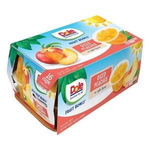 [MEK021O6_52EJ]Dole 망고 복숭아 과일컵 x 113g 16