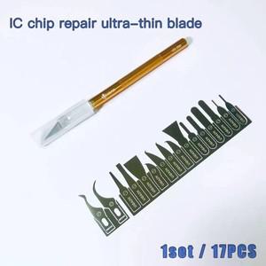 IC 칩 수리 얇은 블레이드 도구 세트 CPU 에지 제거 모바일 컴퓨터 마더보드 1
