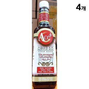 [JHP36P0U_52EN]스테이크소스(ACE 주방용품 260g)X4