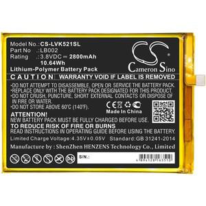 Lenovo 레노버 K520 K520T Pro PABX0000CN S5 LB002 2800mAh / 10.64Wh용 교체 배터리 CS