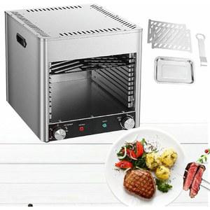 고기 해산물 채소를 위한 휴대용 브로일러 그릴 스테인리스 스틸 테이블탑 퀵 쿠킹 스테이크