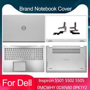 INSPIRON 5501 5502 LCD 받침대 하단 5505 뒷면 전면 새로운 기능 덮개 손목 15 베젤 경첩 노트북