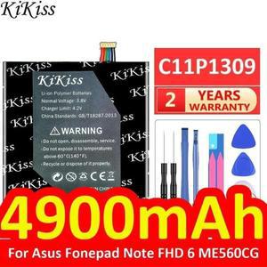 Asus Fonepad Note Fhd 6 ME560CG 4900Mah 고성능용 C11P1309 태블릿 배터리