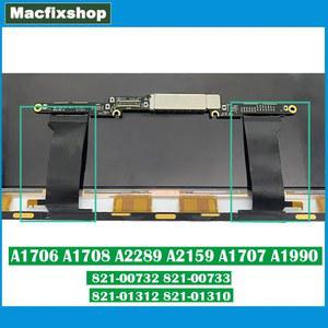 맥북용 노트북 LCD 유리 플렉스 케이블, 821 00732/00733 01312, A1706 A1707 A1708 A2289 A2251 A2159 A2179 A1932 A1989 A1990