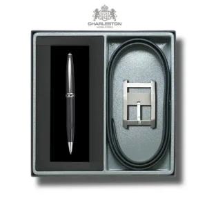 찰스톤 정장용 볼펜 젠틀한 벨트 세트 볼팬 선물 승진기념 새출발