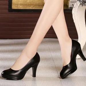 [오노마] ONM 면접 여성구두 데일리 가보시힐 펌프스 힐로퍼 (S37319484)