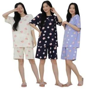 [라일리] Rly 남성 반팔 냉감 잠옷 세트 아이스 쿨티 빅사이즈  41566429)