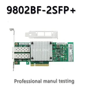 LR-LINK 9802BF-2SFP  10Gb 네트워크 카드 PCIe X8 듀얼 포트 광섬유 서버 어댑터 ChatGpt 82599 E10G41BTD