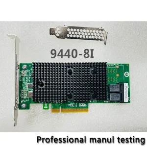 Broadcom Megraid 9440-8i RAID 0/1/10/5 SAS/SATA/MVME PCI-E 3.1X8 12GBPS RA신분증 LSI 전 리퍼 완료