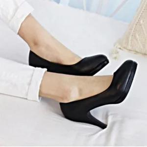 여성 힐 데일리슈즈 베이직 펌프스 가보시힐 기본구두