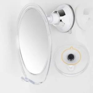 [알티피아]회전압착식면도기거치대 벽부착식 미니 화장실 회전 면도경