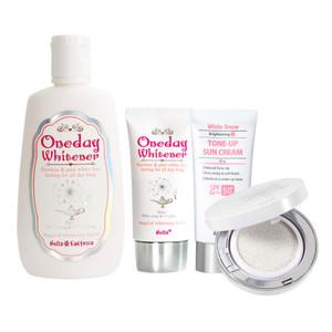 넬라 원데이화이트너 화이트닝로션 톤업 선크림 선쿠션 자외선차단화장품