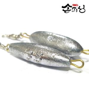 도래추 벌크 50개입 봉돌 쭈꾸미 갑오징어 낚시