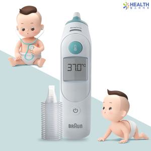 정품 브라운 체온계 IRT-6030 (필터21p) 써모스캔 신생아 적외선 귀체온계 온도측정 H