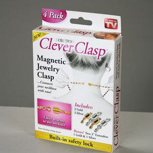 목걸이 걸쇠를 자석 자동걸이로 쉽게 장착 (4개/세트)