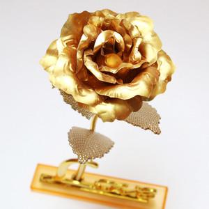 24K금도금 금장미 졸업 입학 선물 꽃다발 비누꽃 발렌타인데이 기념일 화이트데이 성년의날 결혼