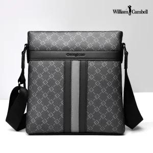 윌리엄캠벨 소가죽 남성크로스백 숄더백 태블릿 출퇴근 보조 가방 WC207