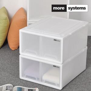 시스템 트윈 수납장 2개 플라스틱서랍장 정리함 수납함