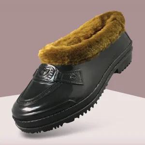 마마슈 여고방 여성 국산 털고무신 단화 방수 방한화 겨울 미끄럼방지 엄마 할머니 부모님 사찰 절 시골