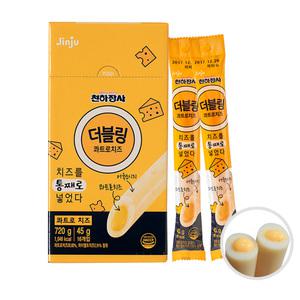 진주햄 천하장사 더블링 콰트로치즈 720g 1통 소세지